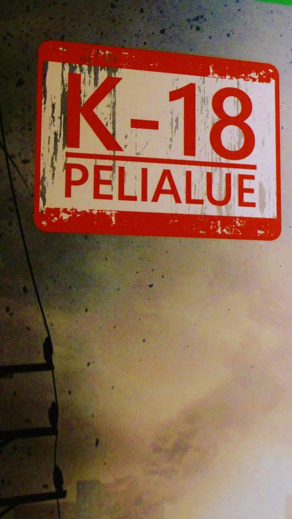 Lapsilta kielletyt pelit on eristetty omiksi alueiksi.