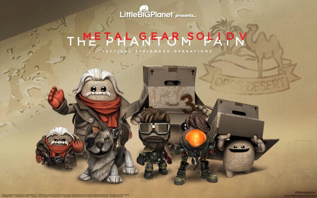 LittleBigPlanet 3 MGS DLC