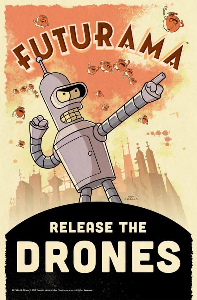 Futurama Release the Drones