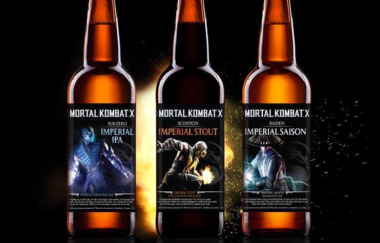 Mortal Kombat X beers