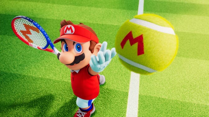 Polttopallovaikutteista tennistä – arvostelussa Mario Tennis Fever
