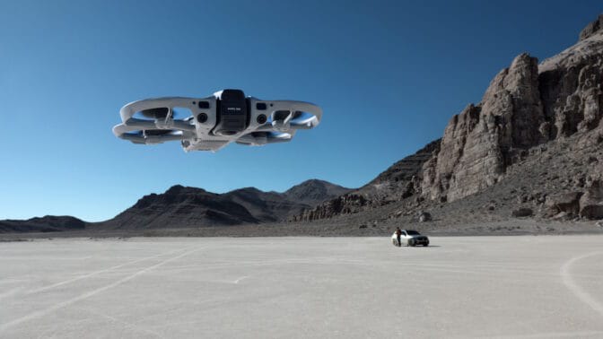 DJI Avata 360 kuvaa 360 asteen 8K-videota – lopulliset kuvakulmat valitaan jälkikäteen